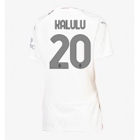 AC Milan Pierre Kalulu #20 Vonkajší Ženy futbalový dres 2023-24 Krátky Rukáv